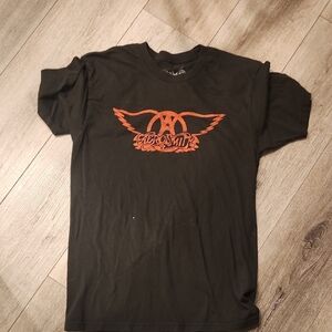 Bravado Black and Red Aerosmith Tee